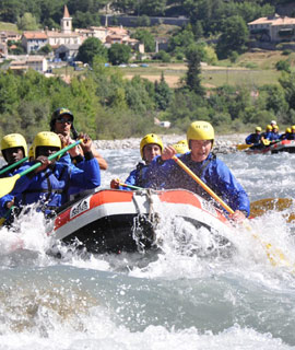 water rafting